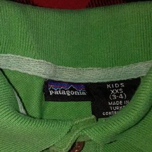 Patagonia Kids Polo in Sea Green XXS 3-4